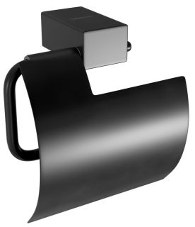 Держатель для туалетной бумаги Lemark Smooth Line 9722011 чёрный матовый